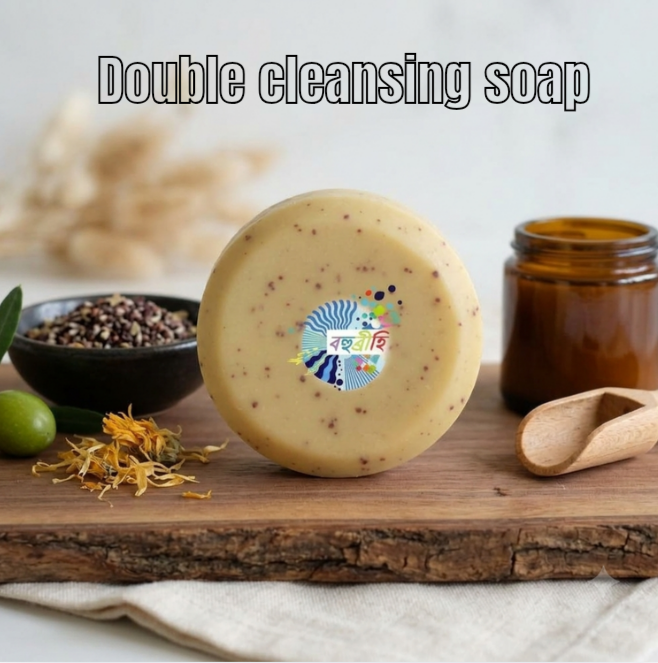 Double cleansing soap 