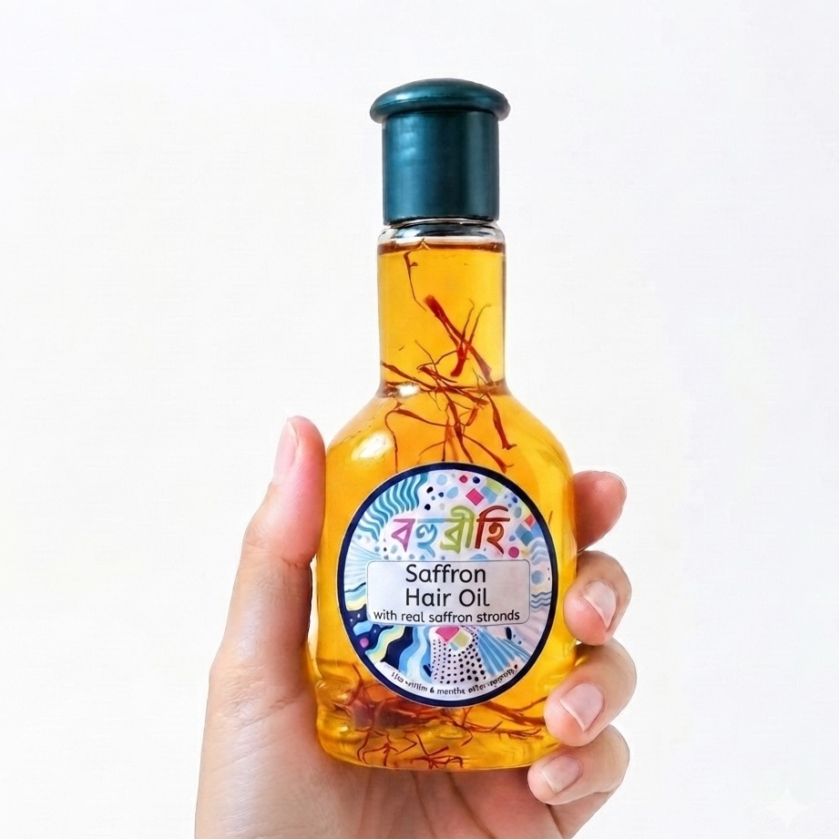 Saffron hair oil 